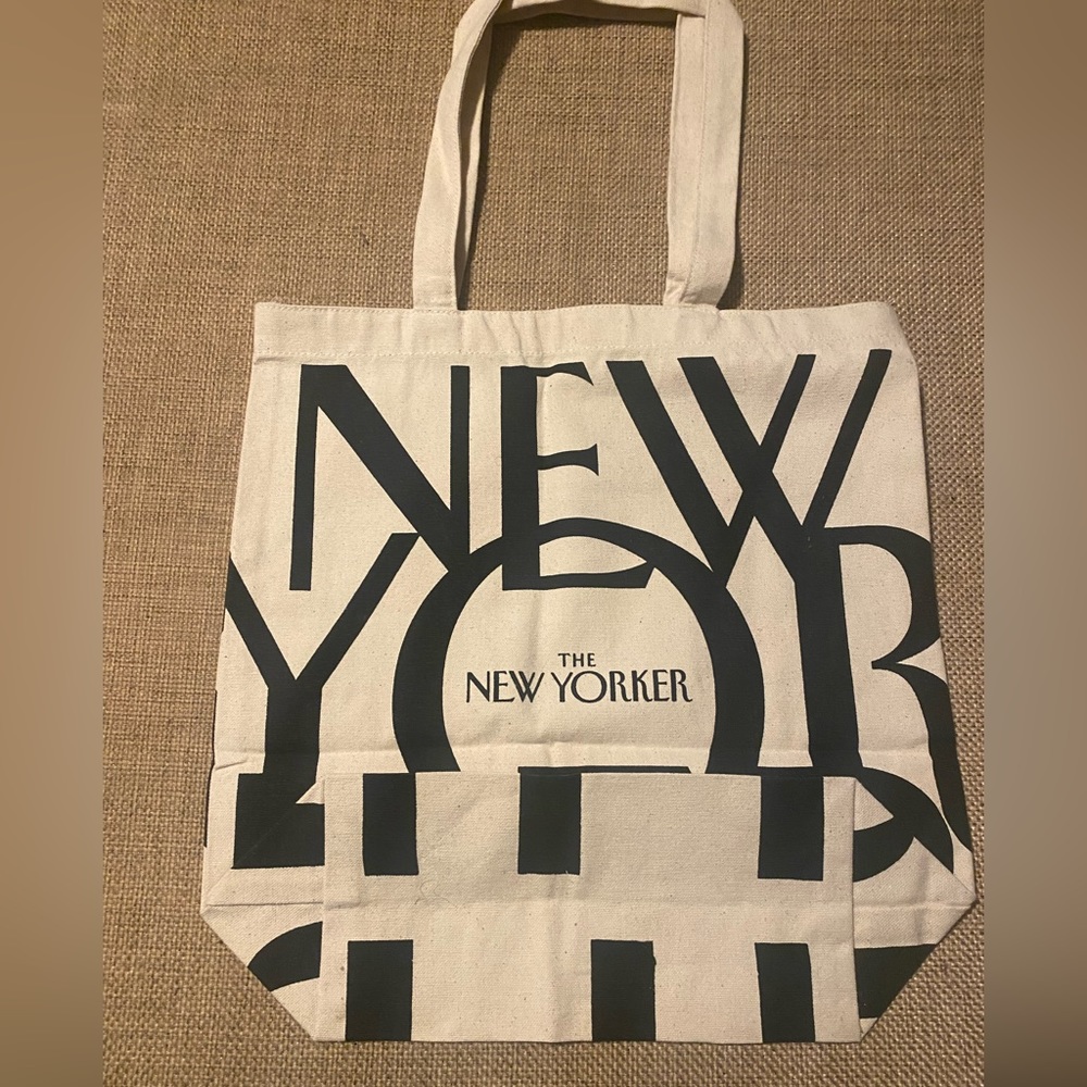 The New Yorker Canvas Tote Brand New